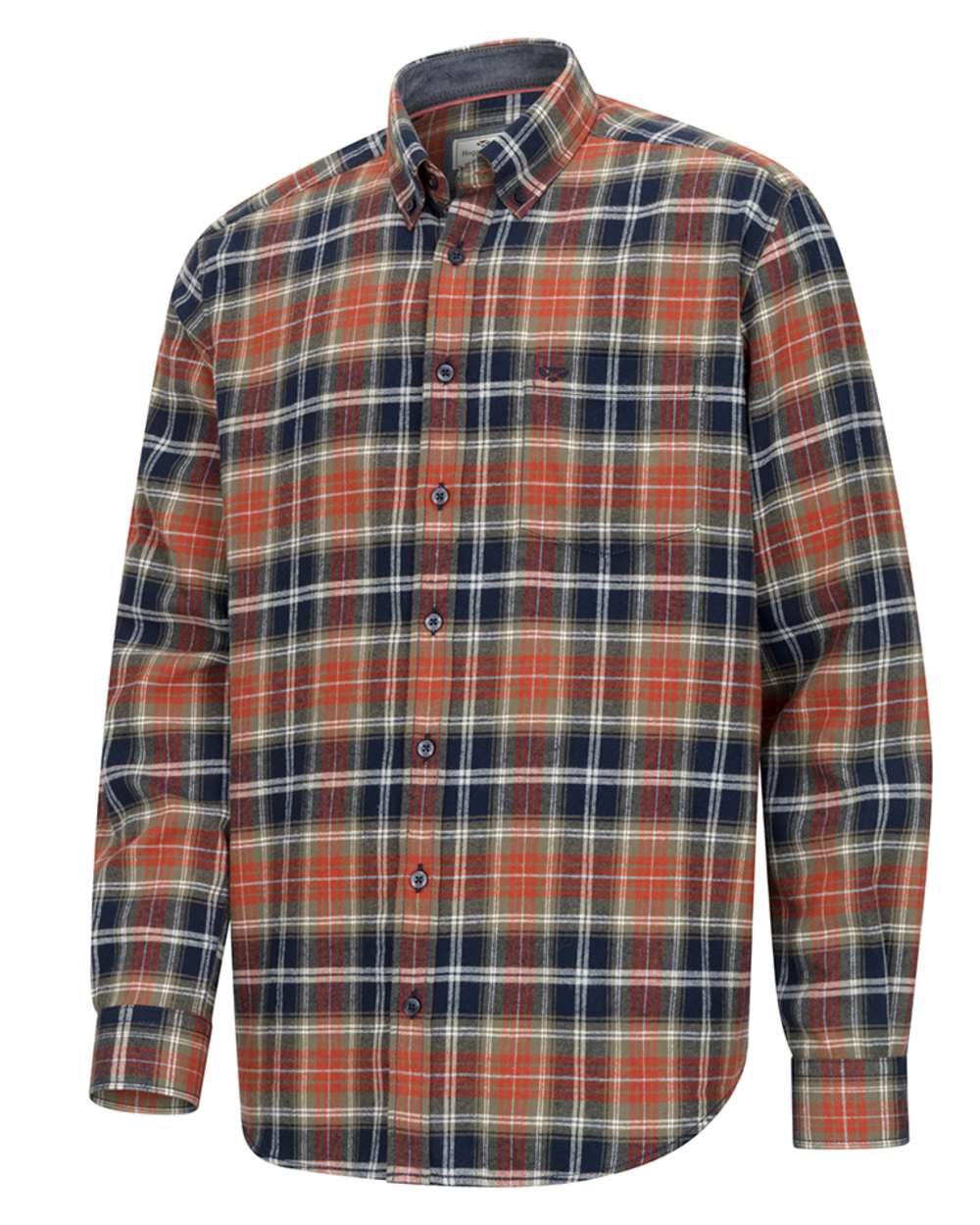 Hoggs of Fife Mens Pitcairn Flannel Check Shirt - Image 3