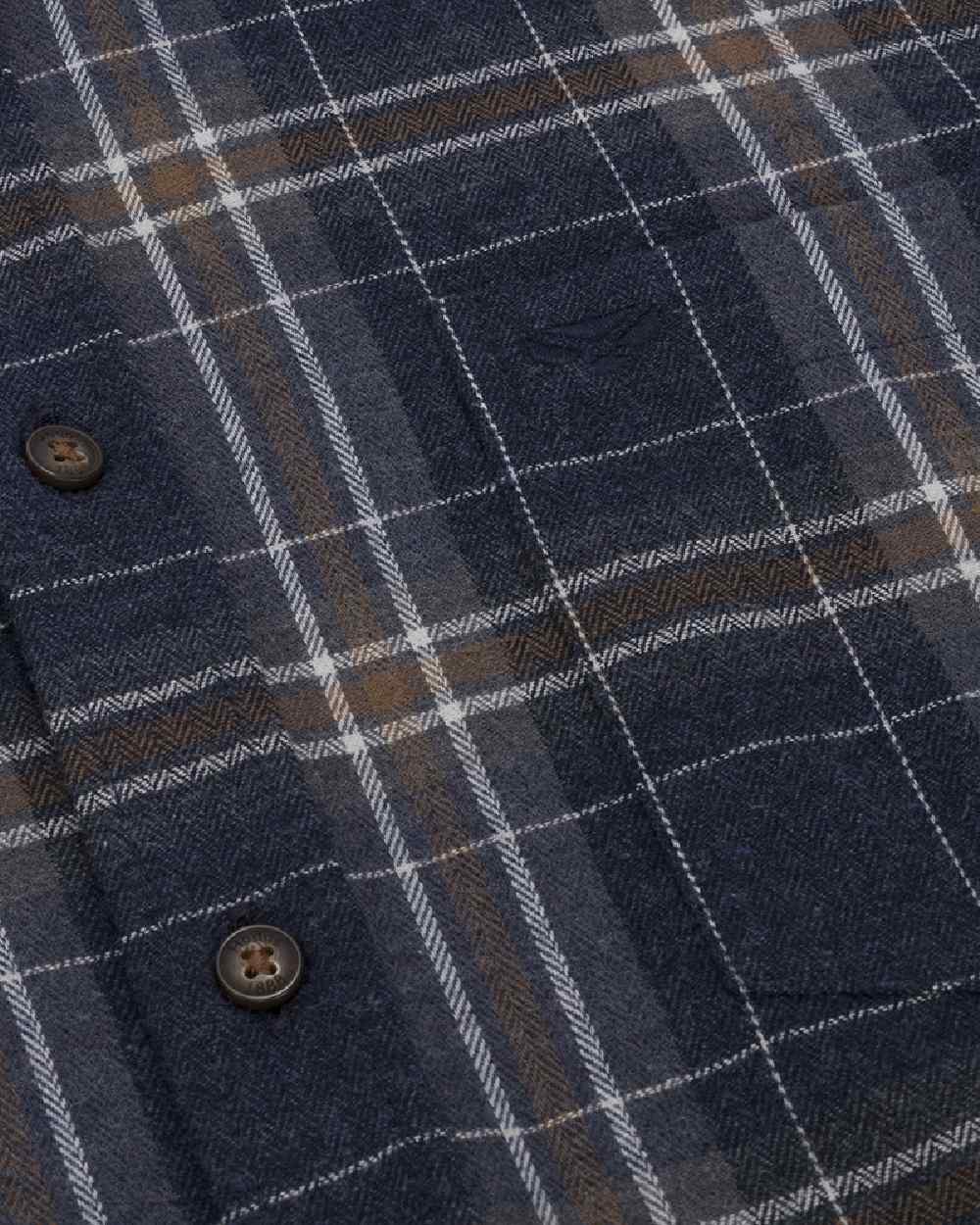 Hoggs of Fife Pitlessie Button Down Flannel Shirt - Image 4