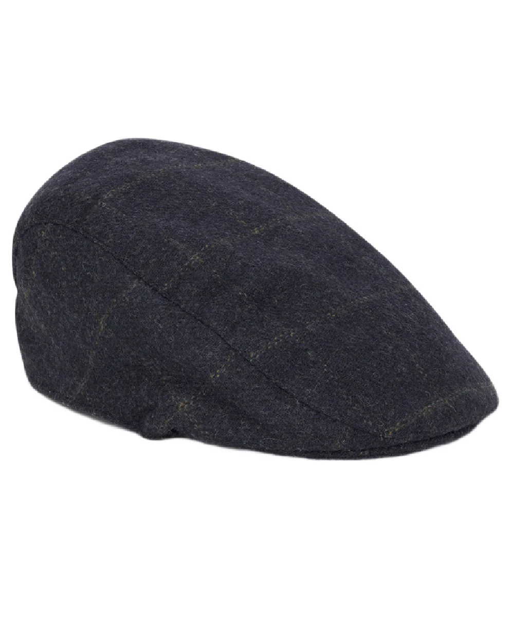 Hoggs of Fife Mens Windowpane Waterproof Tweed Hat - Image 3