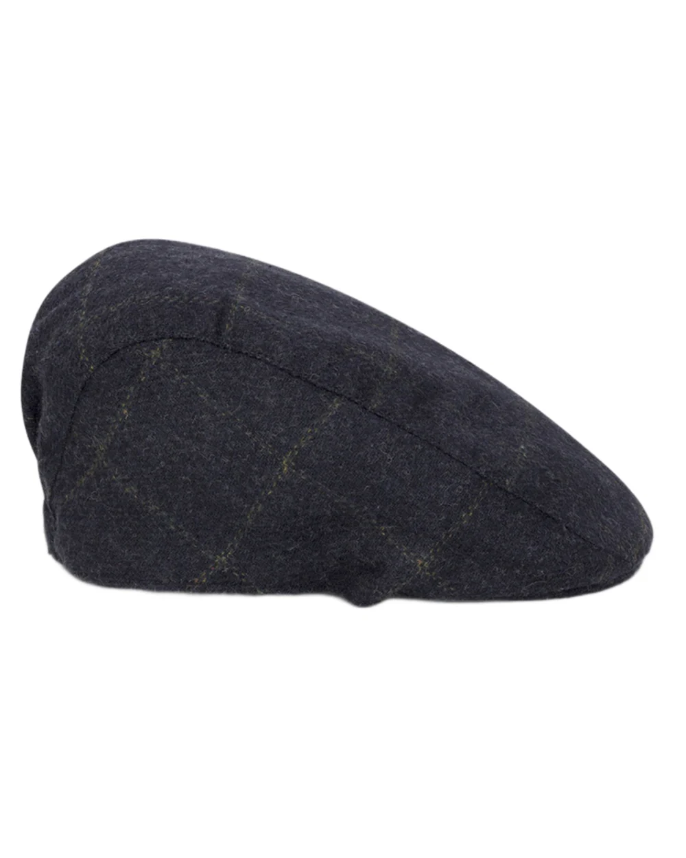 Hoggs of Fife Mens Windowpane Waterproof Tweed Hat - Image 4