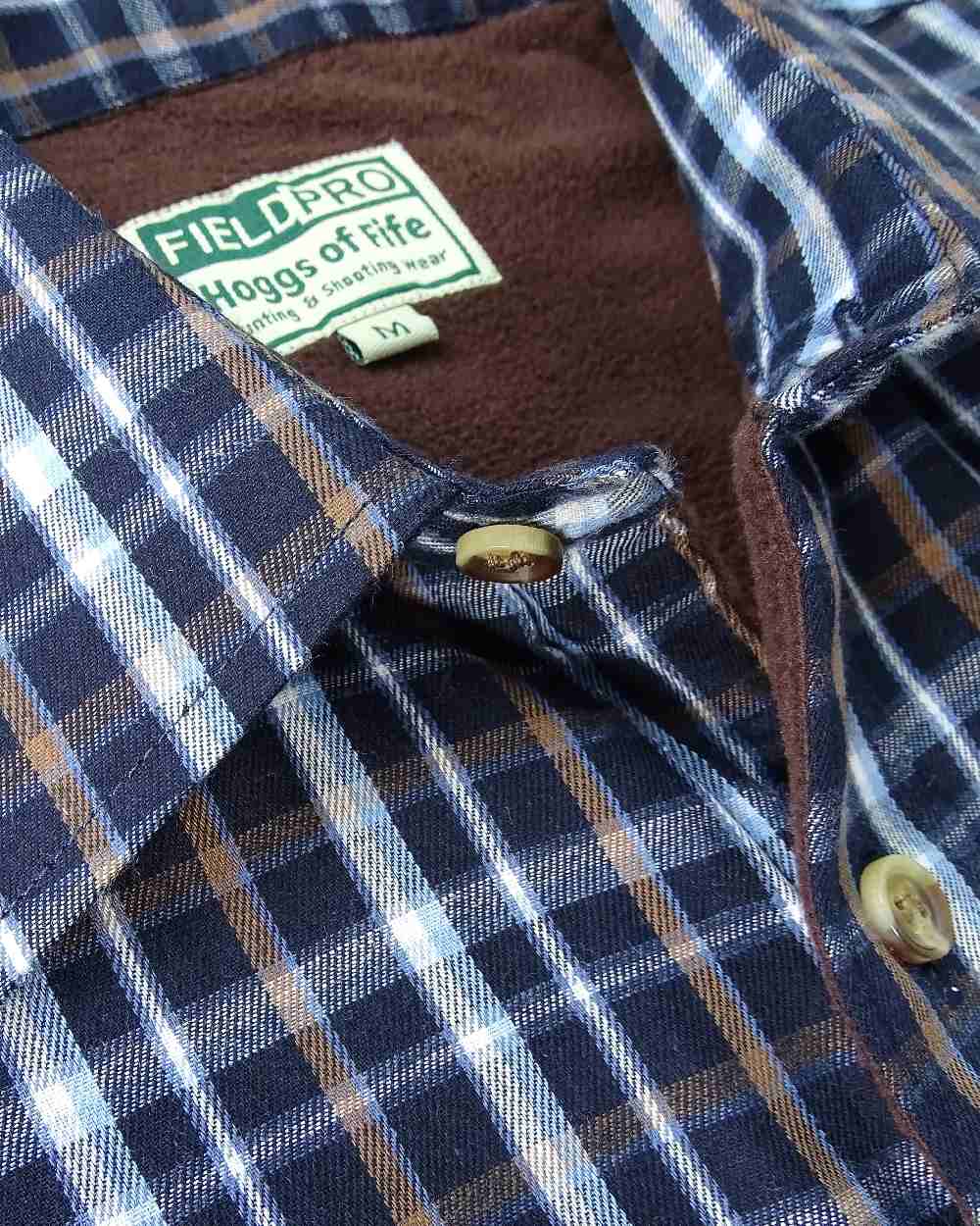 Hoggs of Fife Micro Fleece Lined Shirt - Image 12