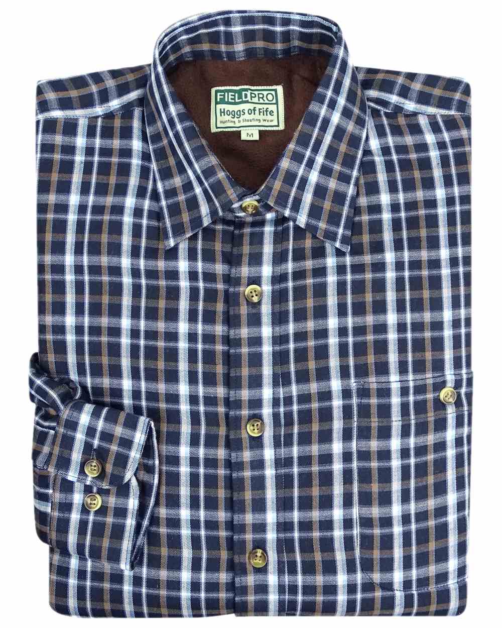 Hoggs of Fife Micro Fleece Lined Shirt - Image 13