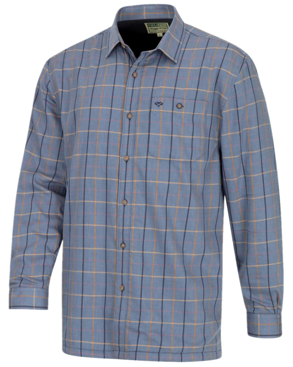 Hoggs of Fife Micro Fleece Lined Shirt - Image 20