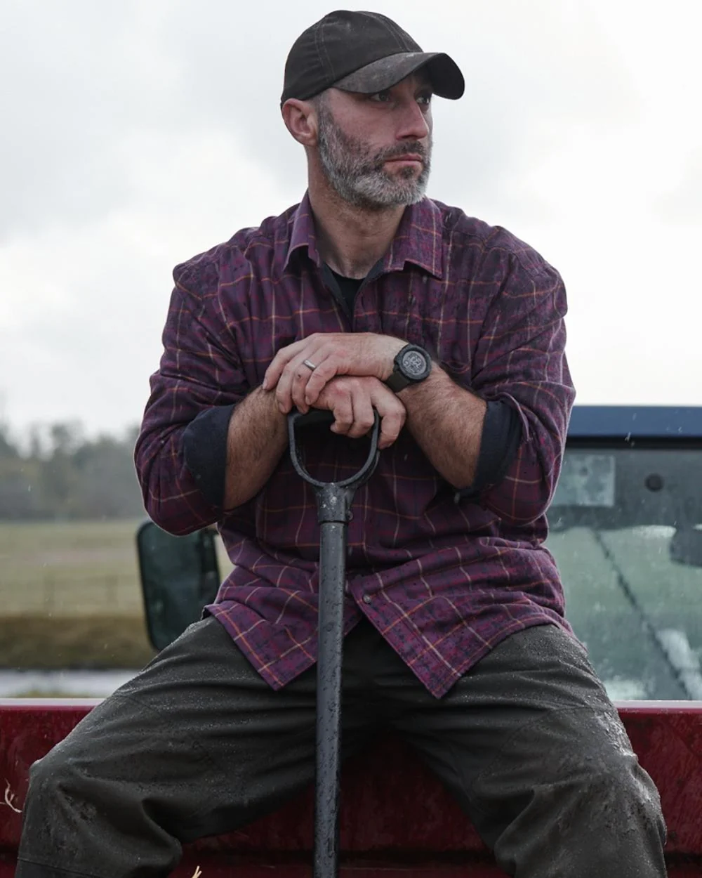 Hoggs of Fife Micro Fleece Lined Shirt - Image 34