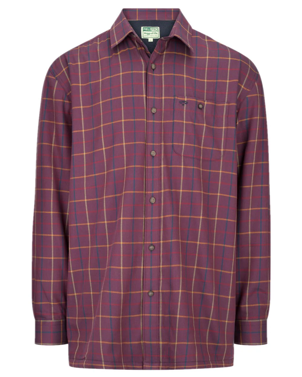 Hoggs of Fife Micro Fleece Lined Shirt - Image 37