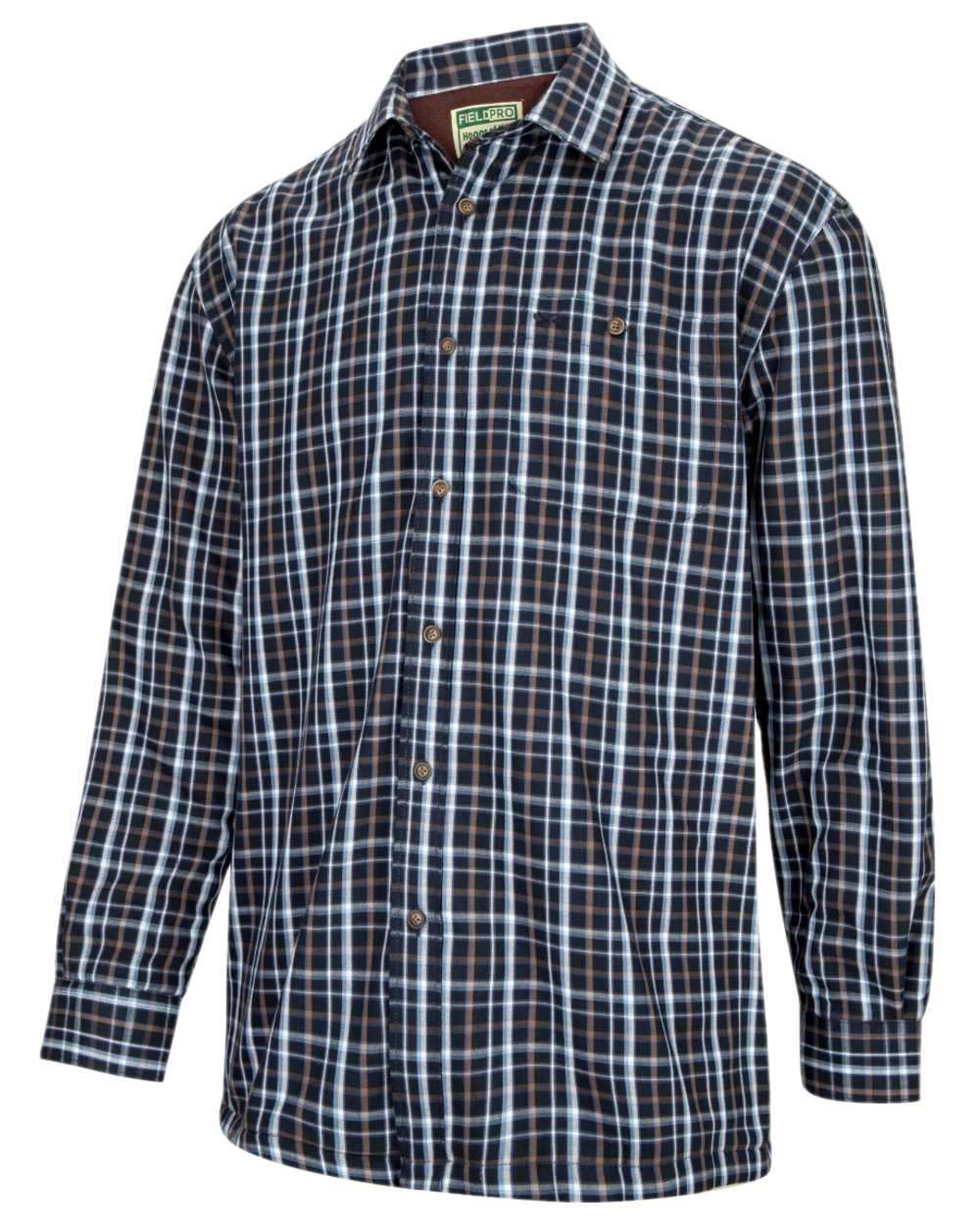 Hoggs of Fife Micro Fleece Lined Shirt - Image 5