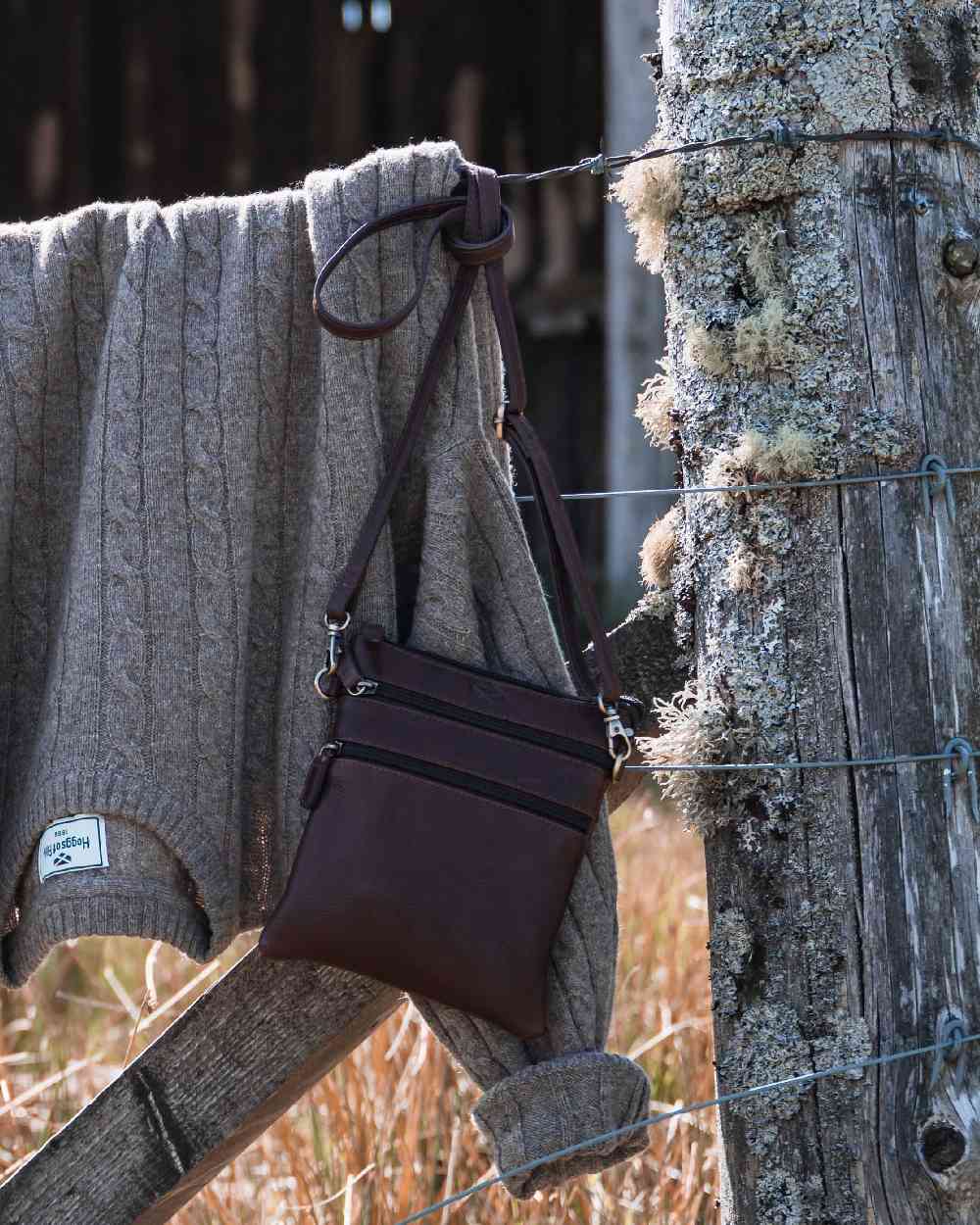 Hoggs of Fife Monarch Leather Travel Organiser - Image 4