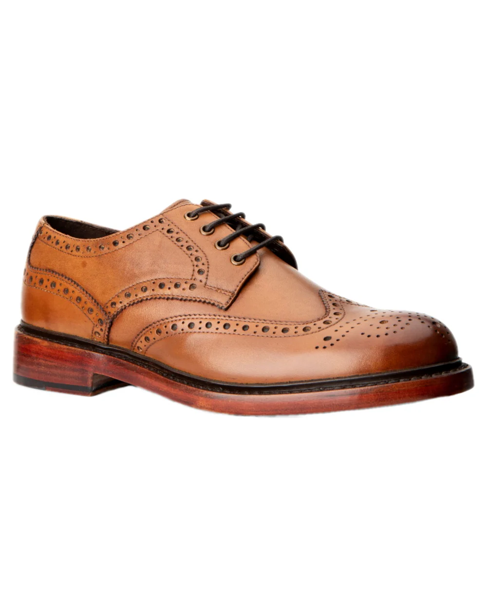 Hoggs of Fife Muirfield Brogue Shoe Rubber Soles - Image 3