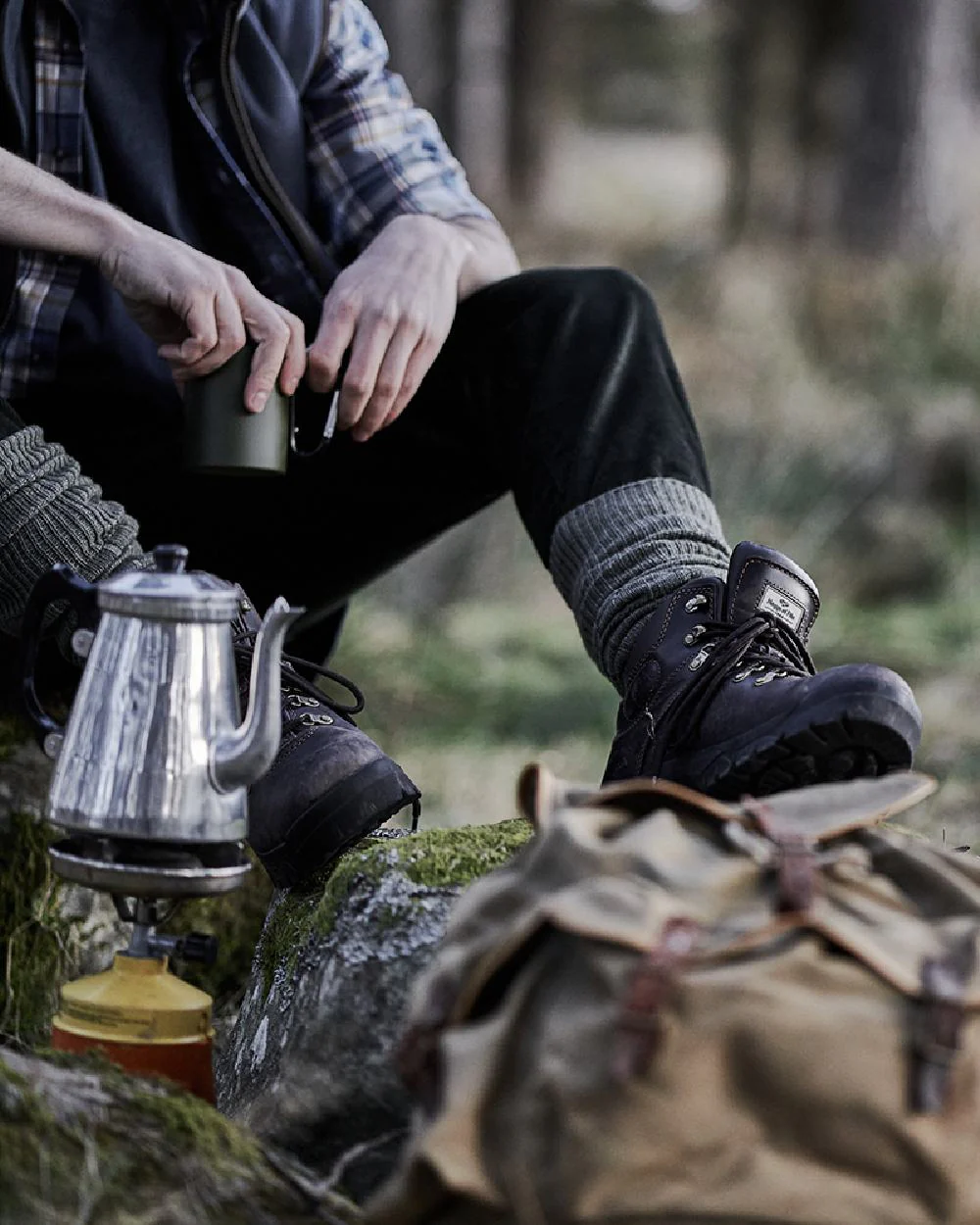 Hoggs of Fife Munro Classic Leather Hiking Boots - Image 8