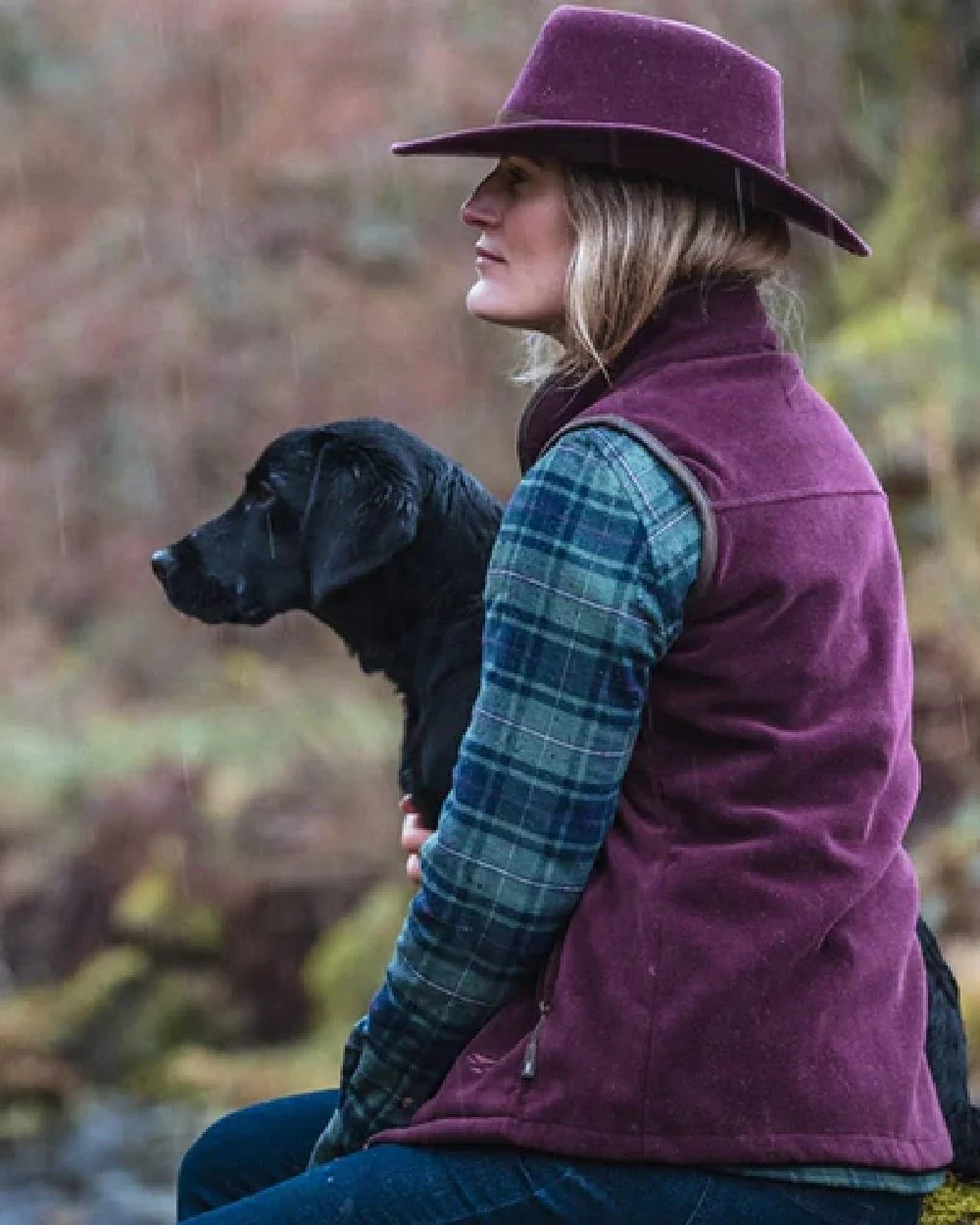 Hoggs of Fife Perth Crushable Felt Hat - Image 9