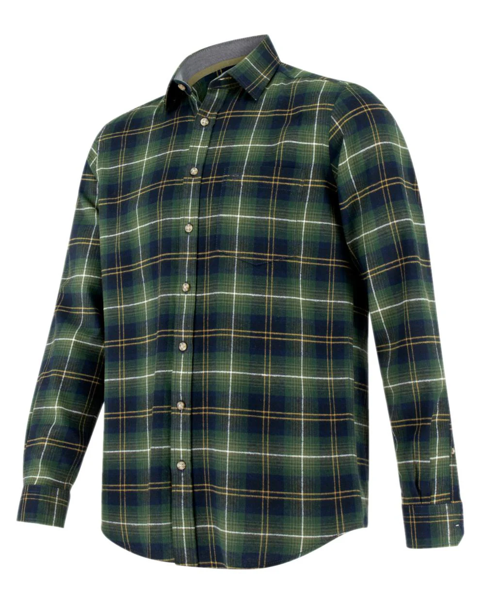 Hoggs of Fife Pitmedden Flannel Check Shirt - Image 3