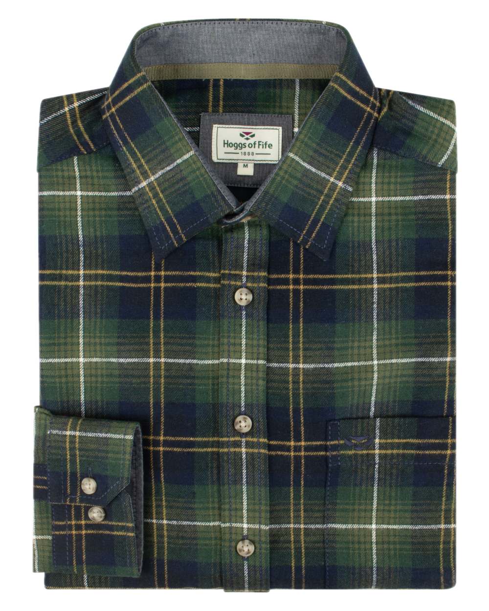 Hoggs of Fife Pitmedden Flannel Check Shirt - Image 6