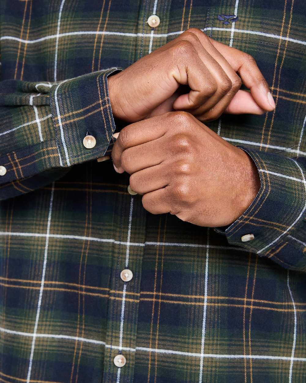Hoggs of Fife Pitmedden Flannel Check Shirt - Image 7