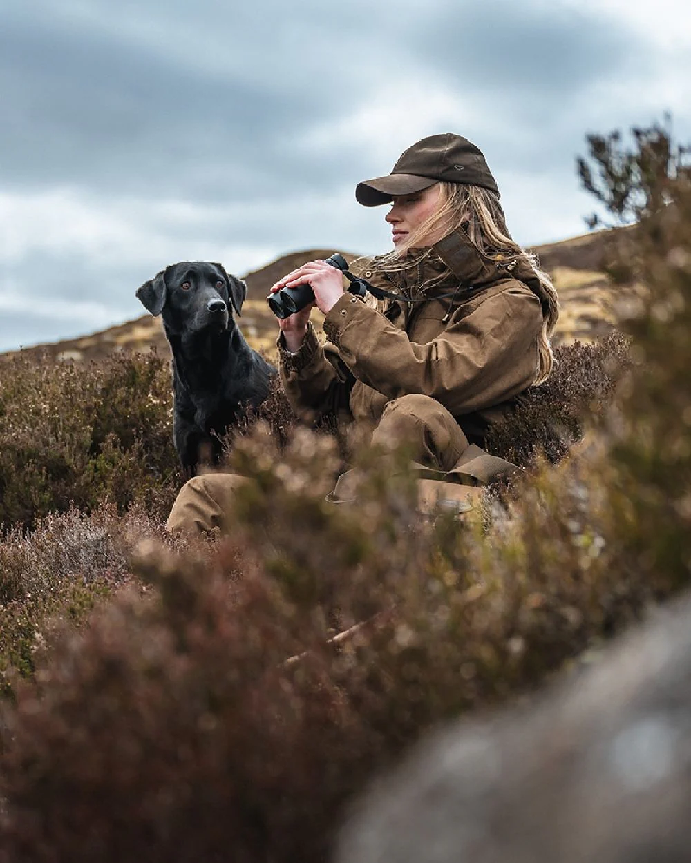 Hoggs of Fife Rannoch Ladies Hunting Jacket - Image 4