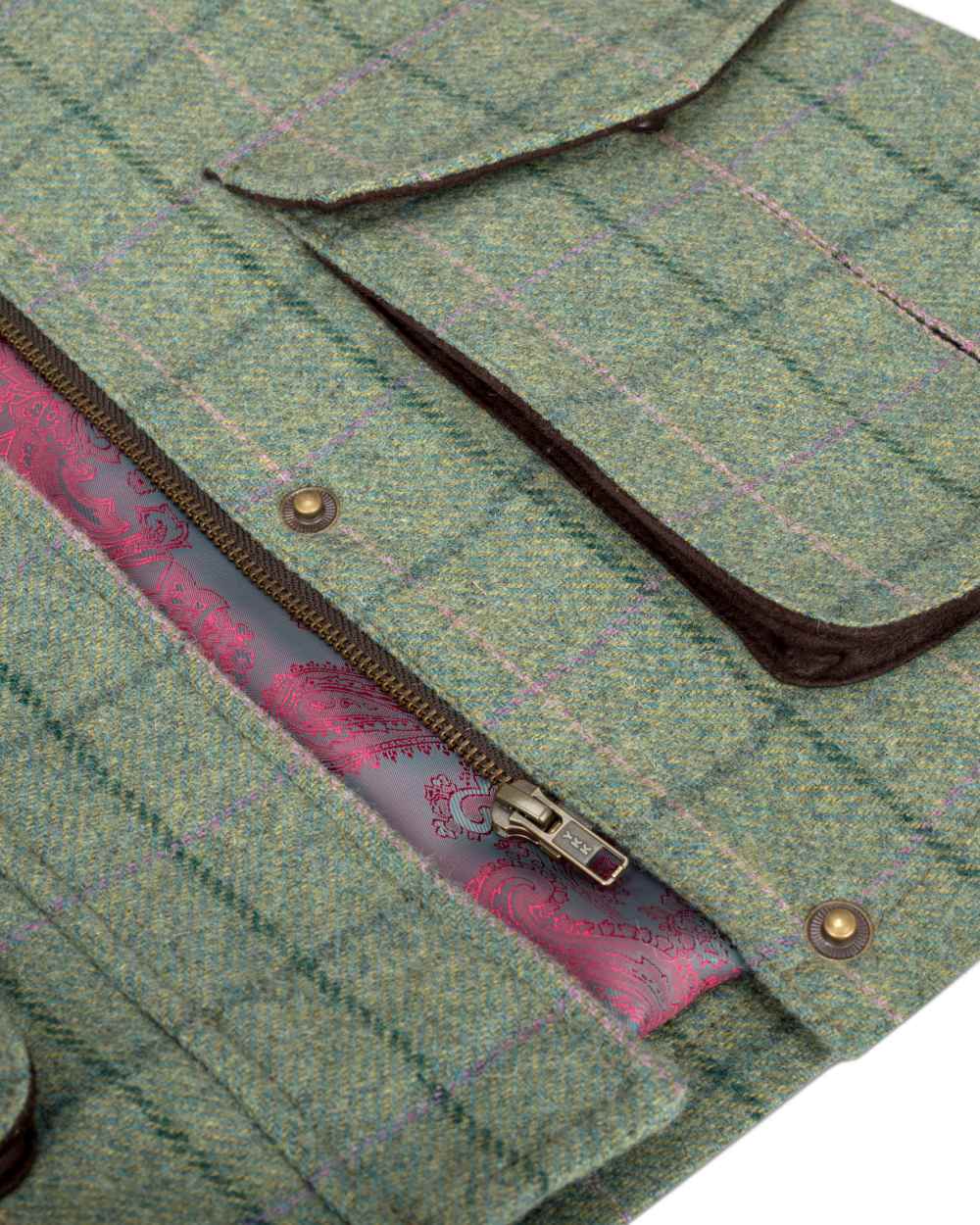 Hoggs of Fife Roslin Ladies Technical Tweed Field Coat - Image 12