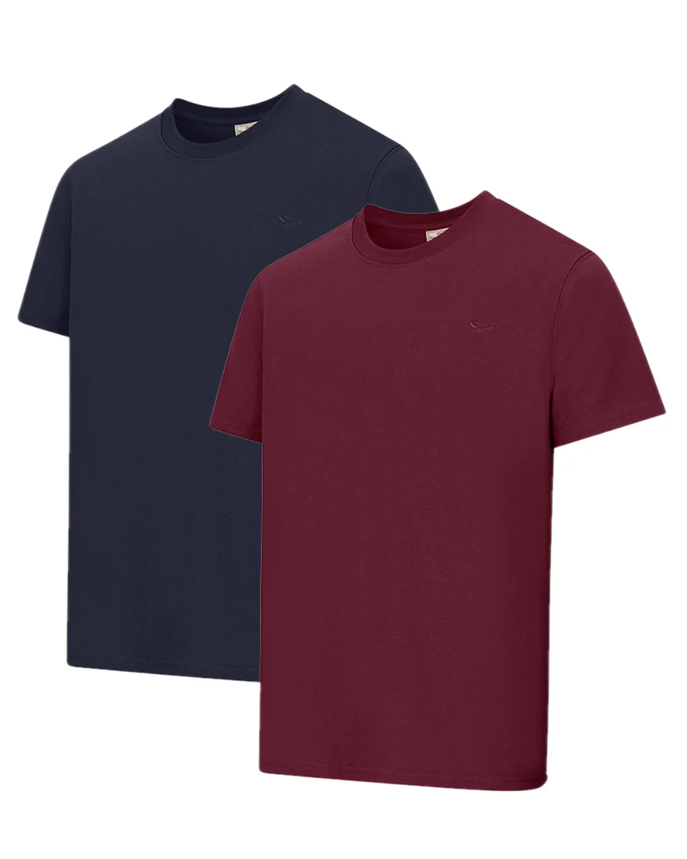 Hoggs of Fife Sandwood 2 Pack Cotton T-Shirts - Image 5