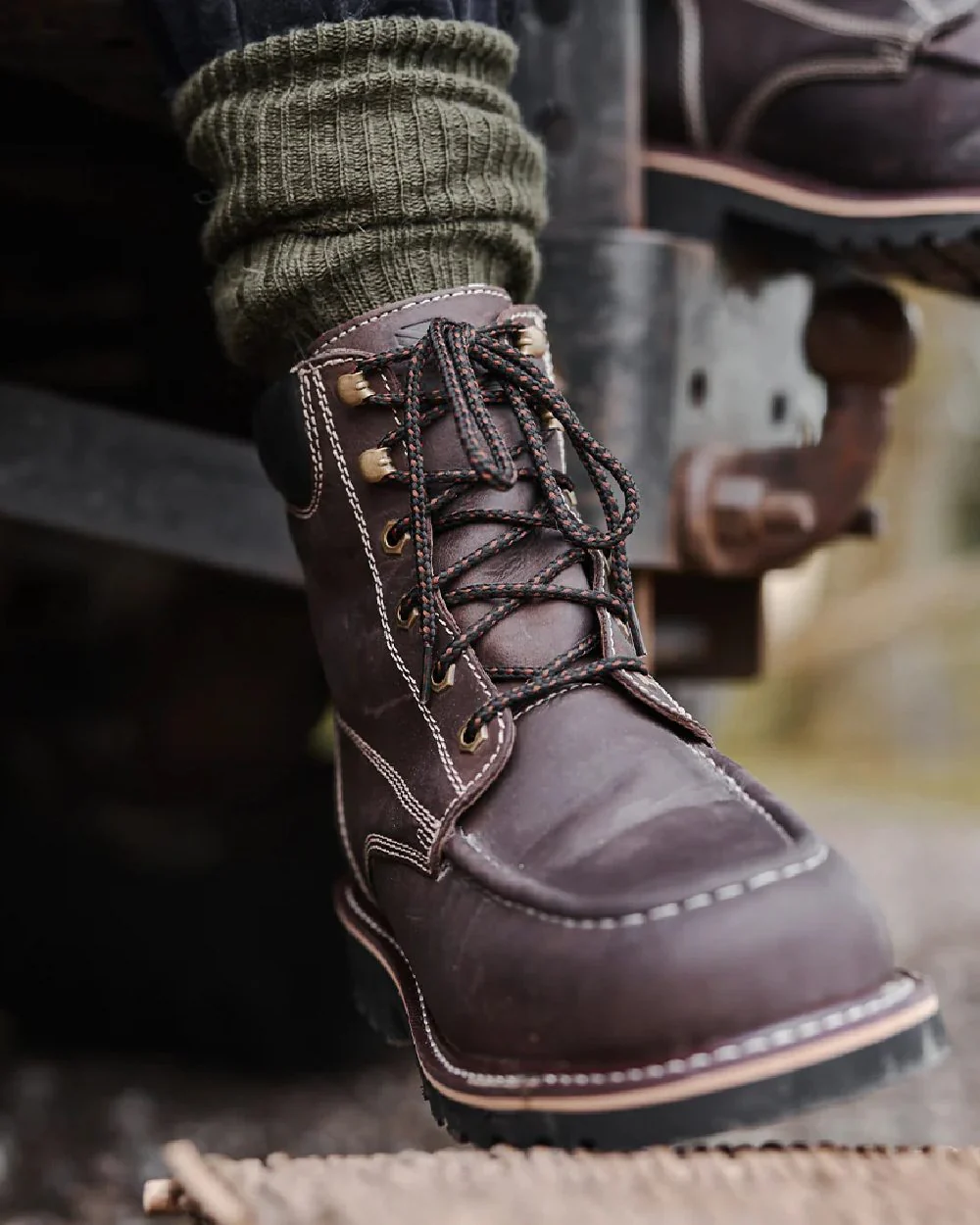 Hoggs of Fife Selkirk Moc Work Boots - Image 4