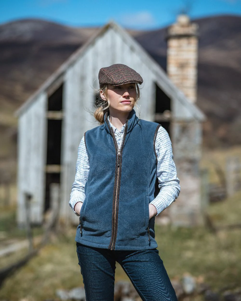 Hoggs of Fife Stenton Ladies Fleece Gilet - Image 12