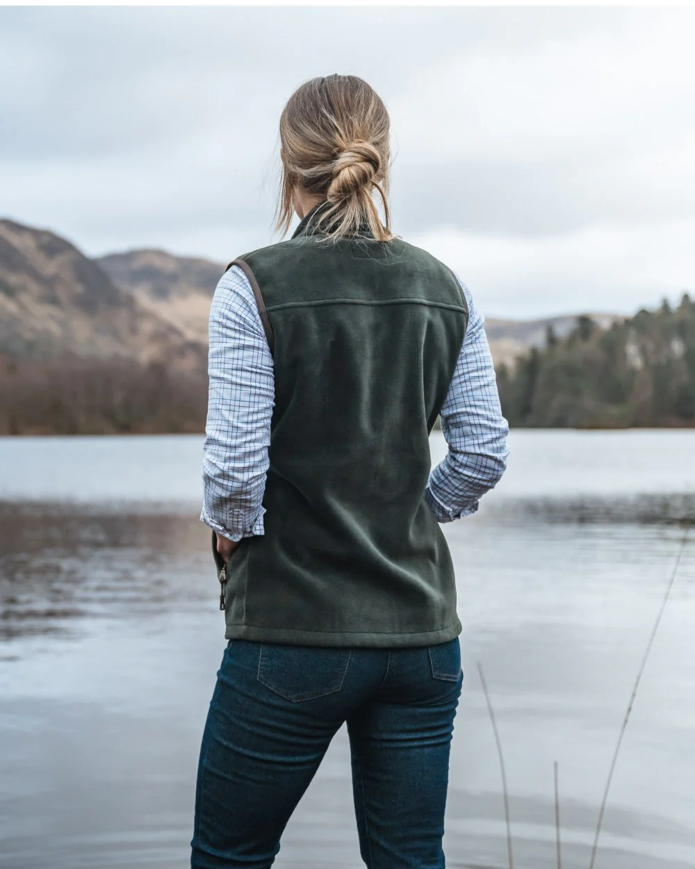 Hoggs of Fife Stenton Ladies Fleece Gilet - Image 34