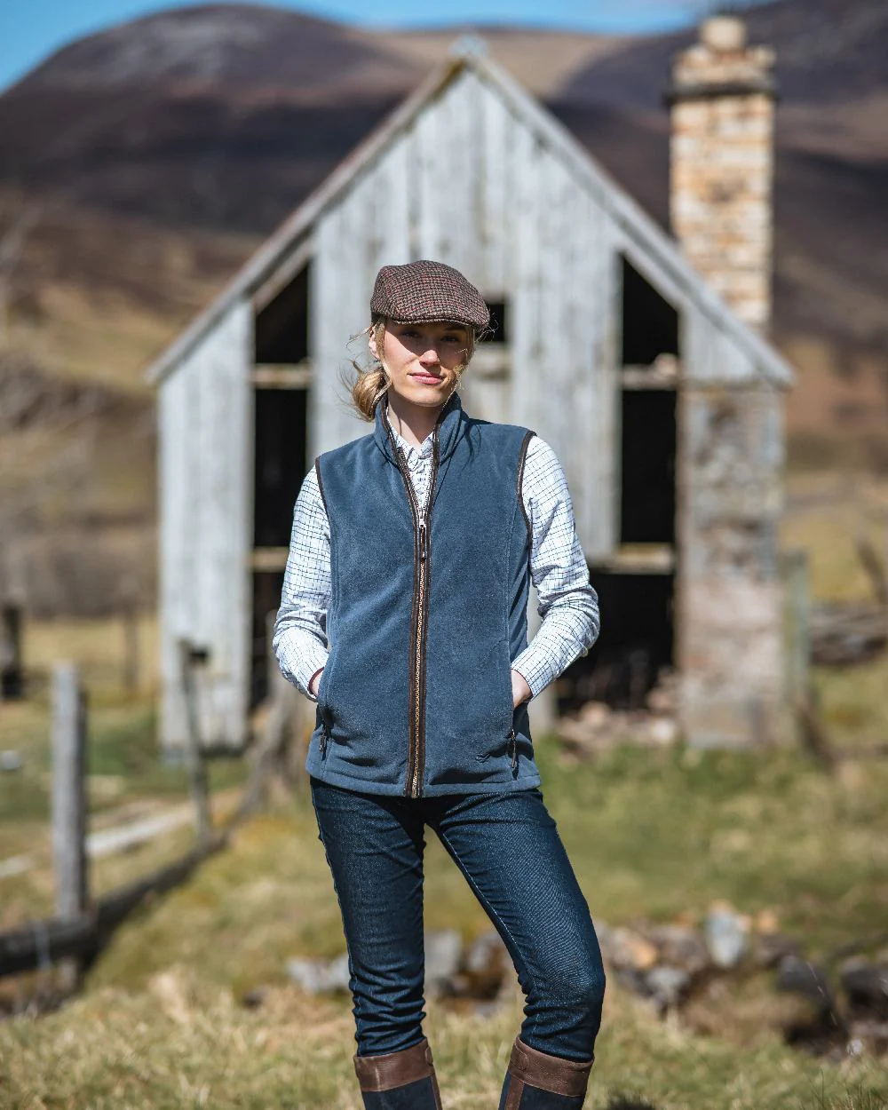 Hoggs of Fife Stenton Ladies Fleece Gilet - Image 39