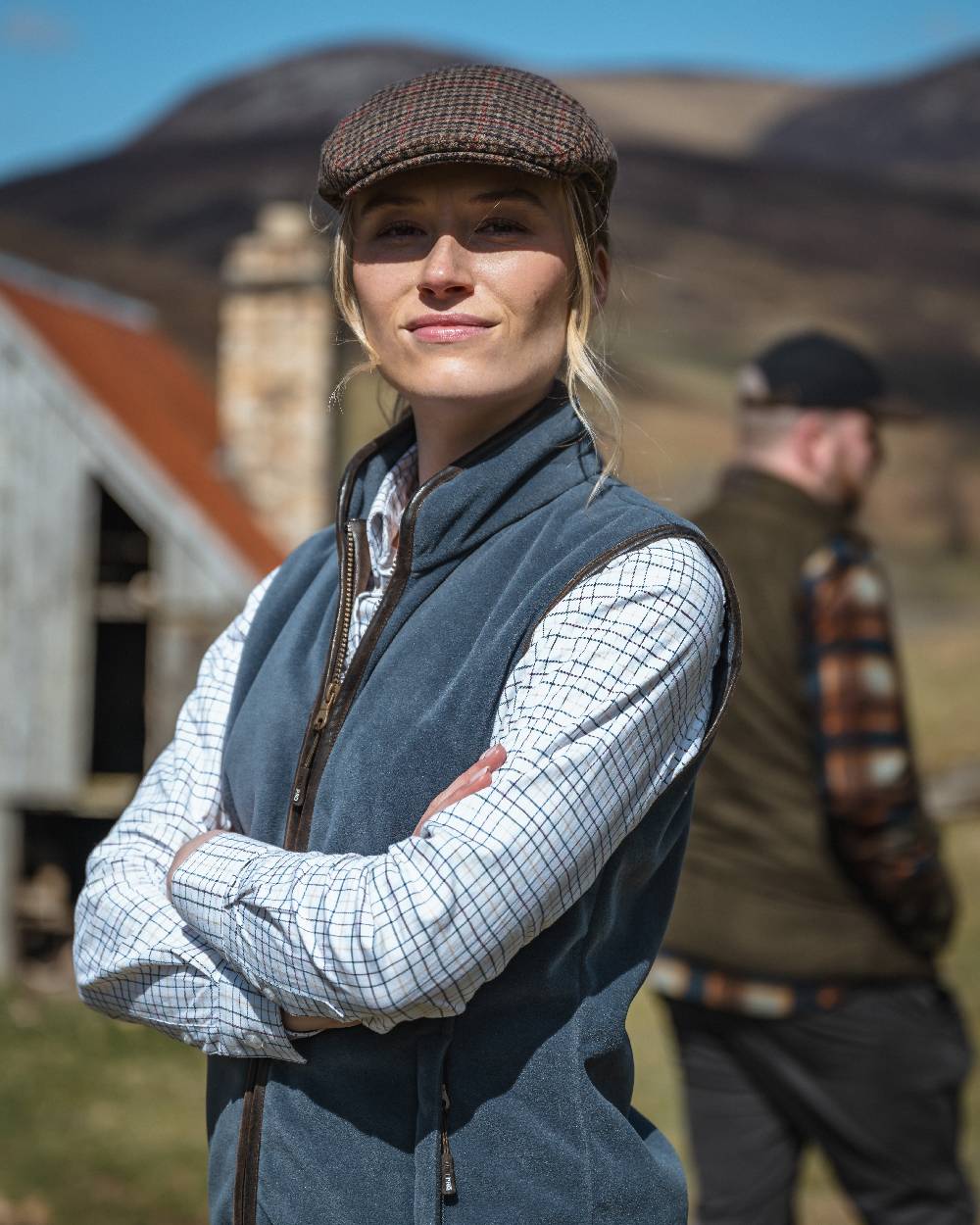Hoggs of Fife Stenton Ladies Fleece Gilet - Image 43