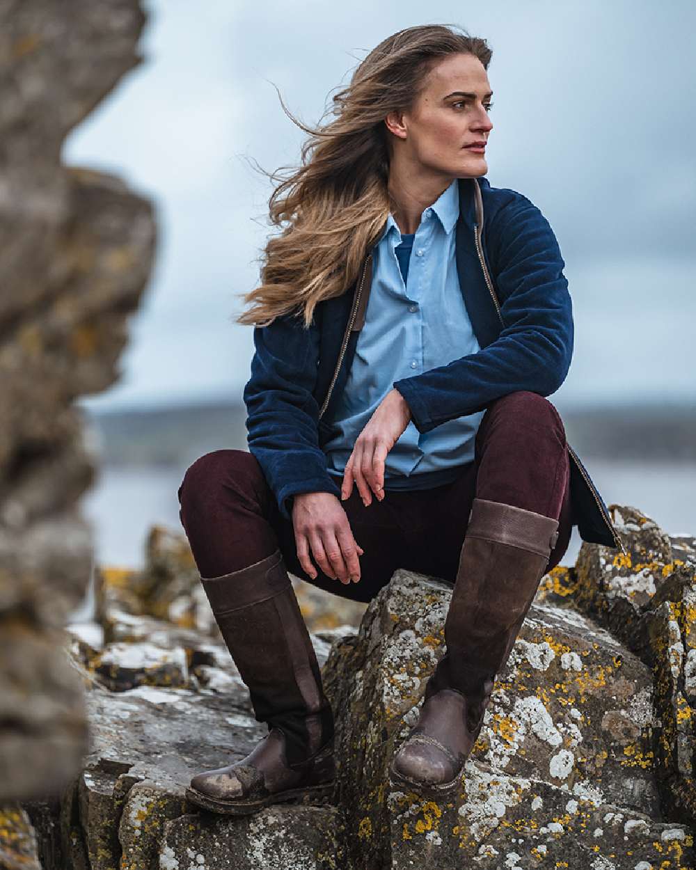 Hoggs of Fife Stenton Ladies Fleece Jacket - Image 3