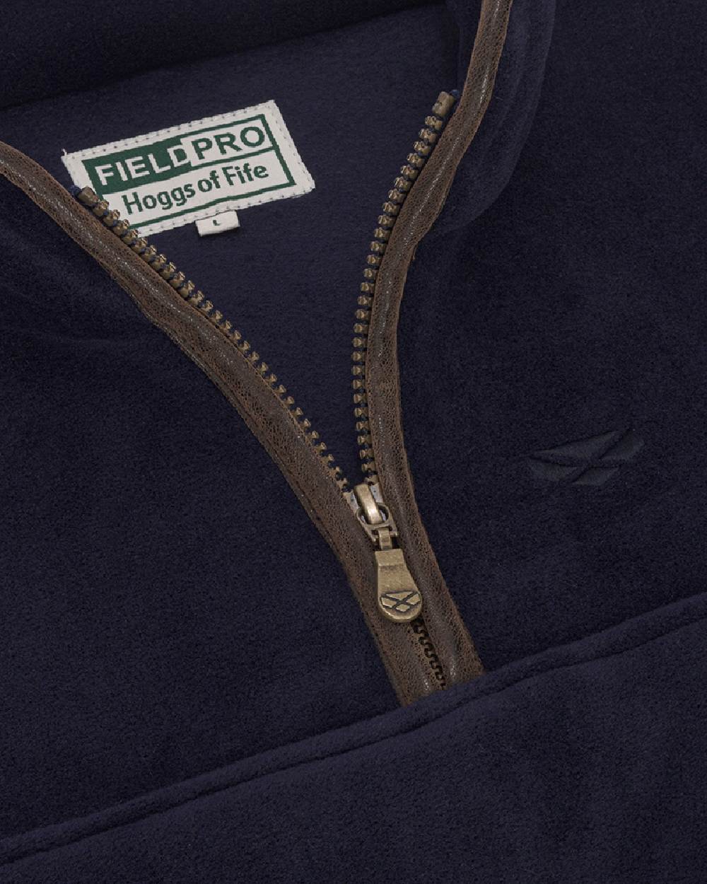 Hoggs of Fife Stenton Quarter Zip Fleece - Image 6