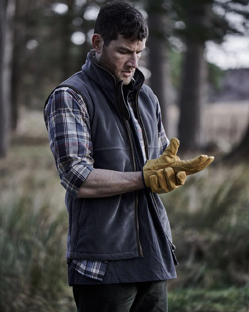 Hoggs of Fife Stenton Technical Fleece Gilet - Image 30