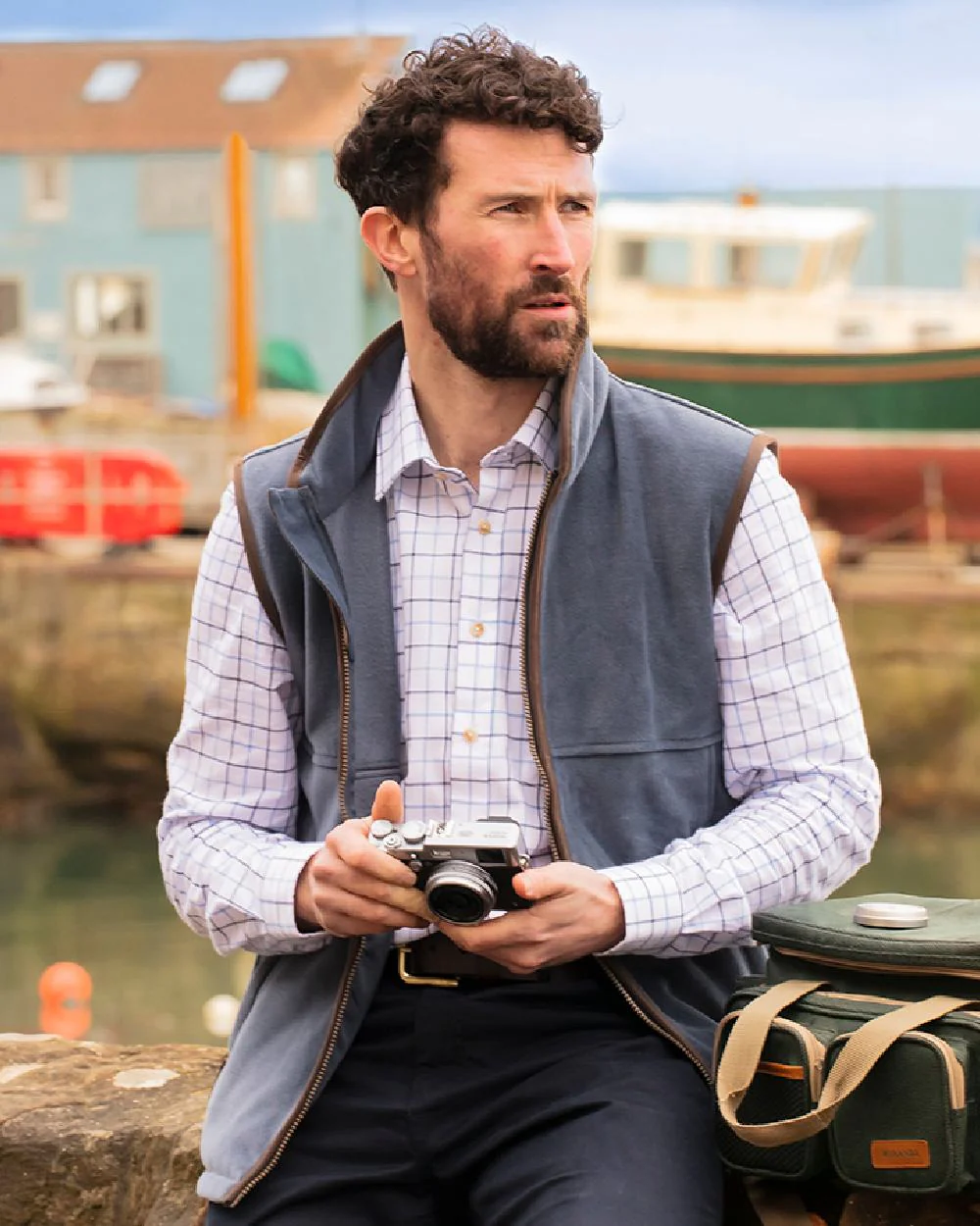 Hoggs of Fife Stenton Technical Fleece Gilet - Image 31