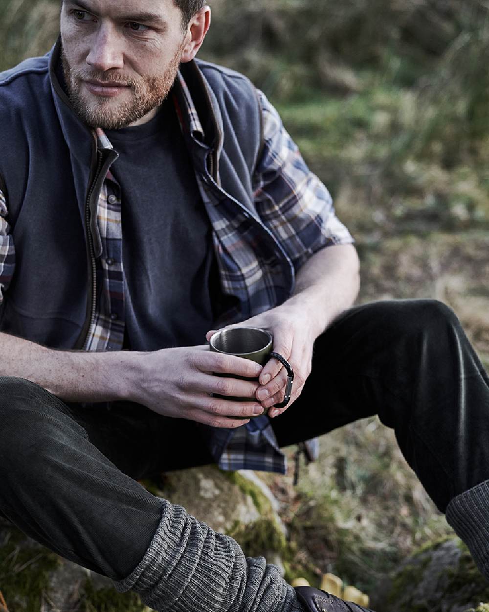 Hoggs of Fife Stenton Technical Fleece Gilet - Image 32