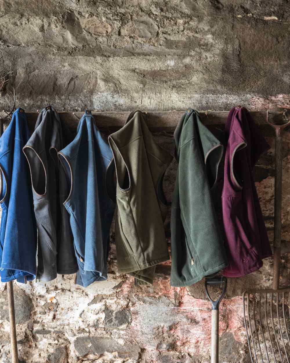 Hoggs of Fife Stenton Technical Fleece Gilet - Image 33