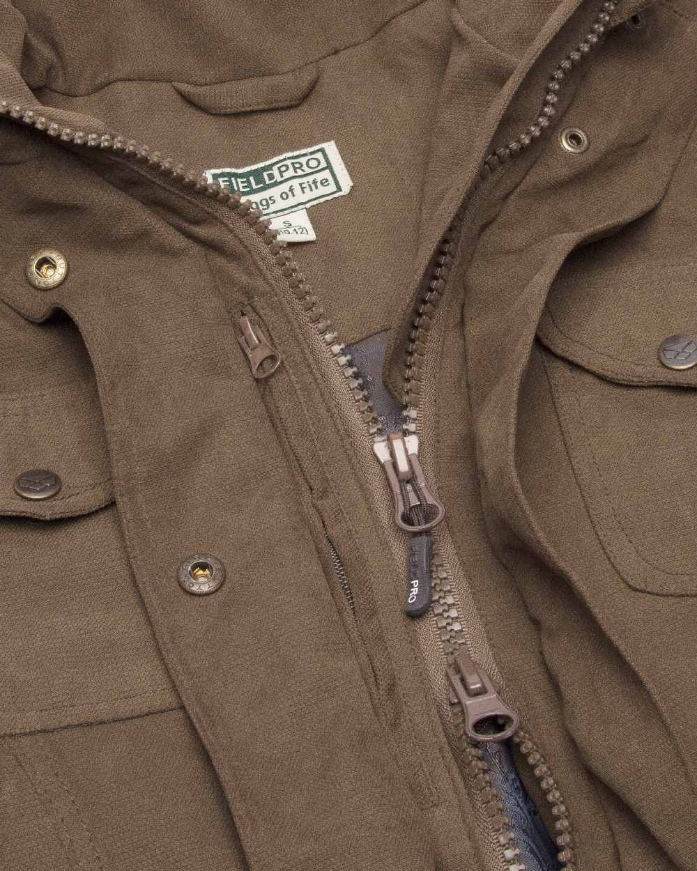Hoggs of Fife Struther Ladies Hooded Field Coat - Image 3
