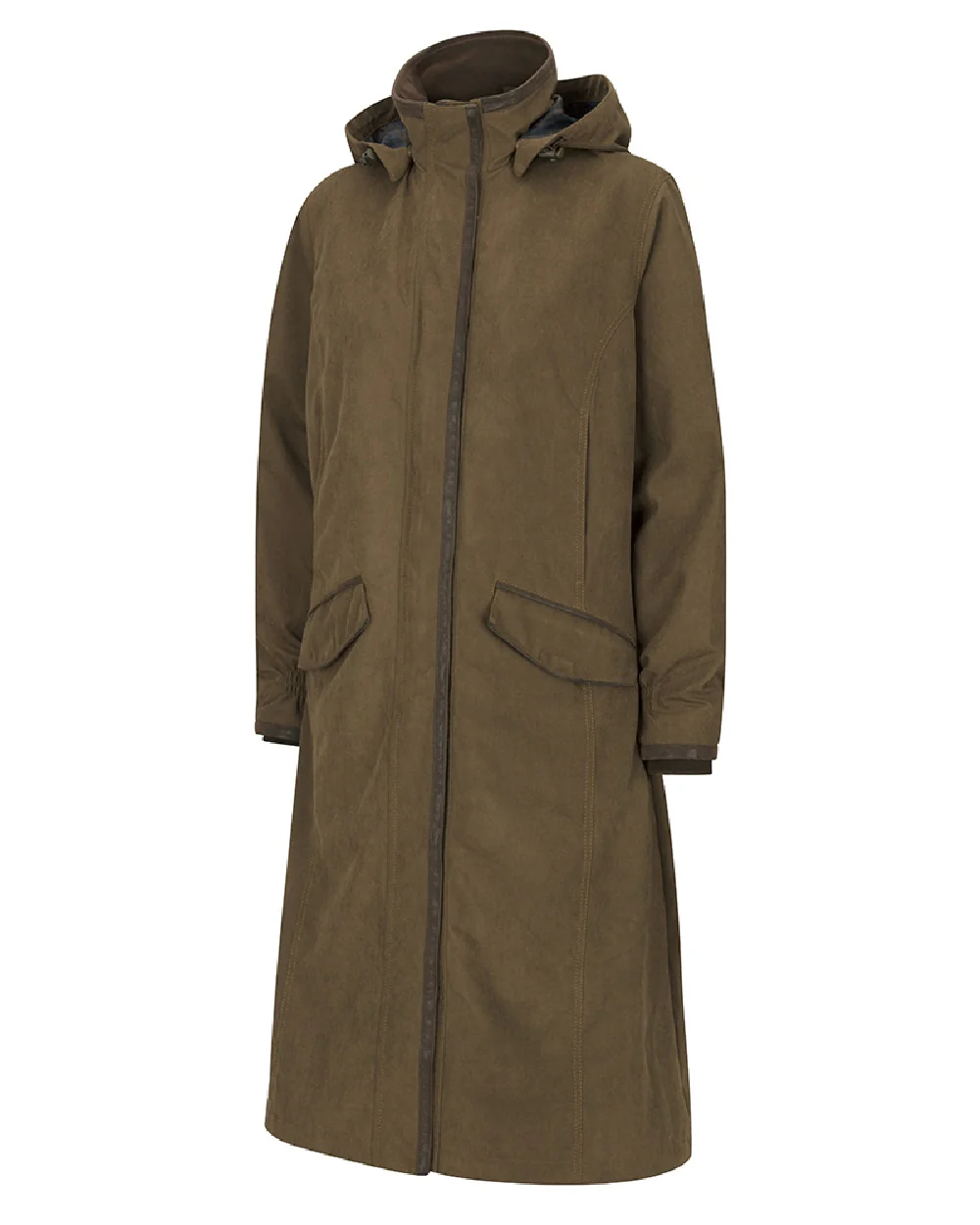Hoggs of Fife Struther Ladies Long Riding Coat - Image 11