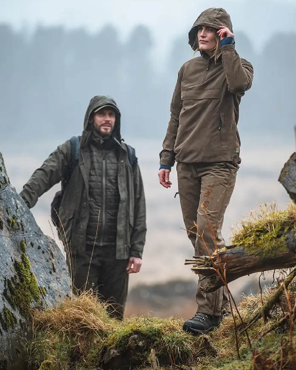Hoggs of Fife Struther Ladies Smock Field Jacket - Image 3