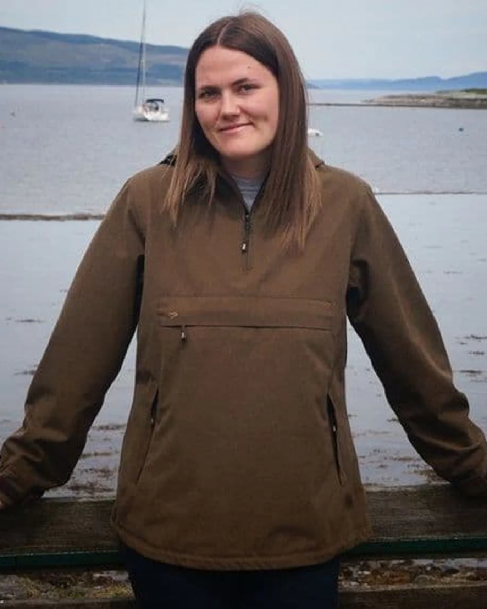 Hoggs of Fife Struther Ladies Smock Field Jacket - Image 7