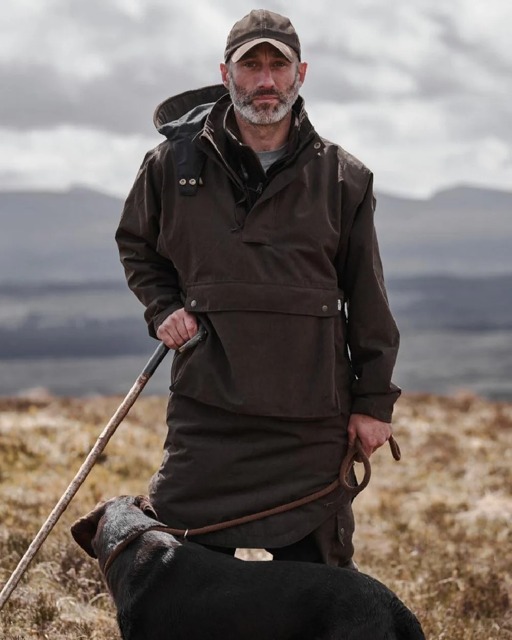 Hoggs of Fife Struther Trilaminate Long Waterproof Smock - Image 2