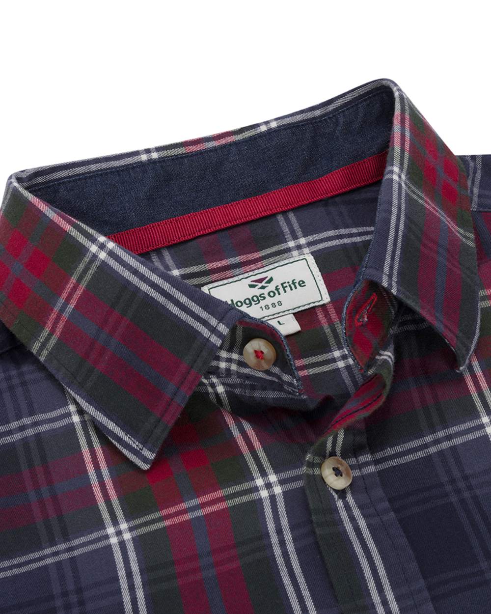Hoggs of Fife Taransay Plaid Twill Shirt - Image 2