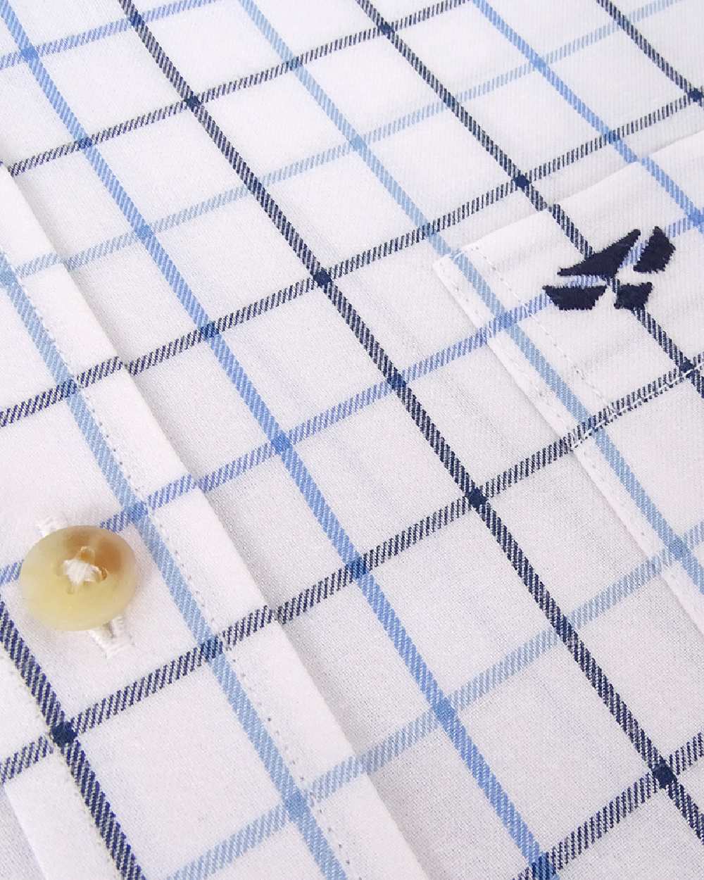 Hoggs of Fife Viscount Premier Tattersall Shirt - Image 3