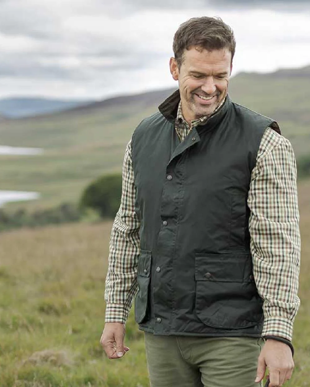 Hoggs of Fife Waxed Waistcoat - Image 4