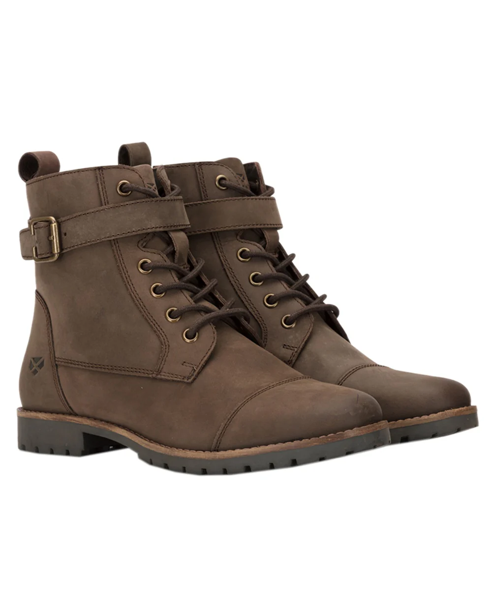 Hoggs of Fife Womens Bridle Buckle Boots - Image 3
