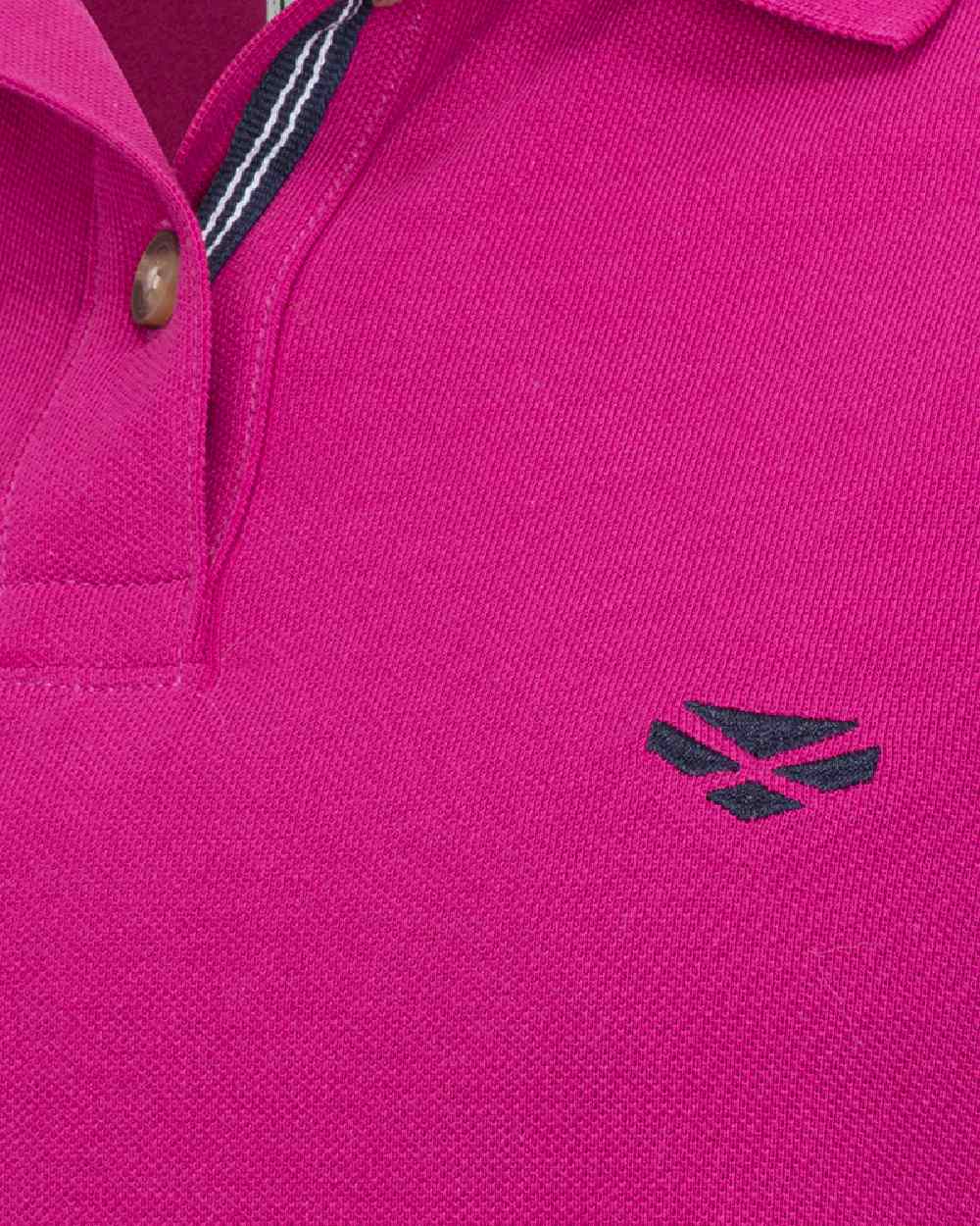 Hoggs of Fife Womens Cora Pique Polo Shirt - Image 3