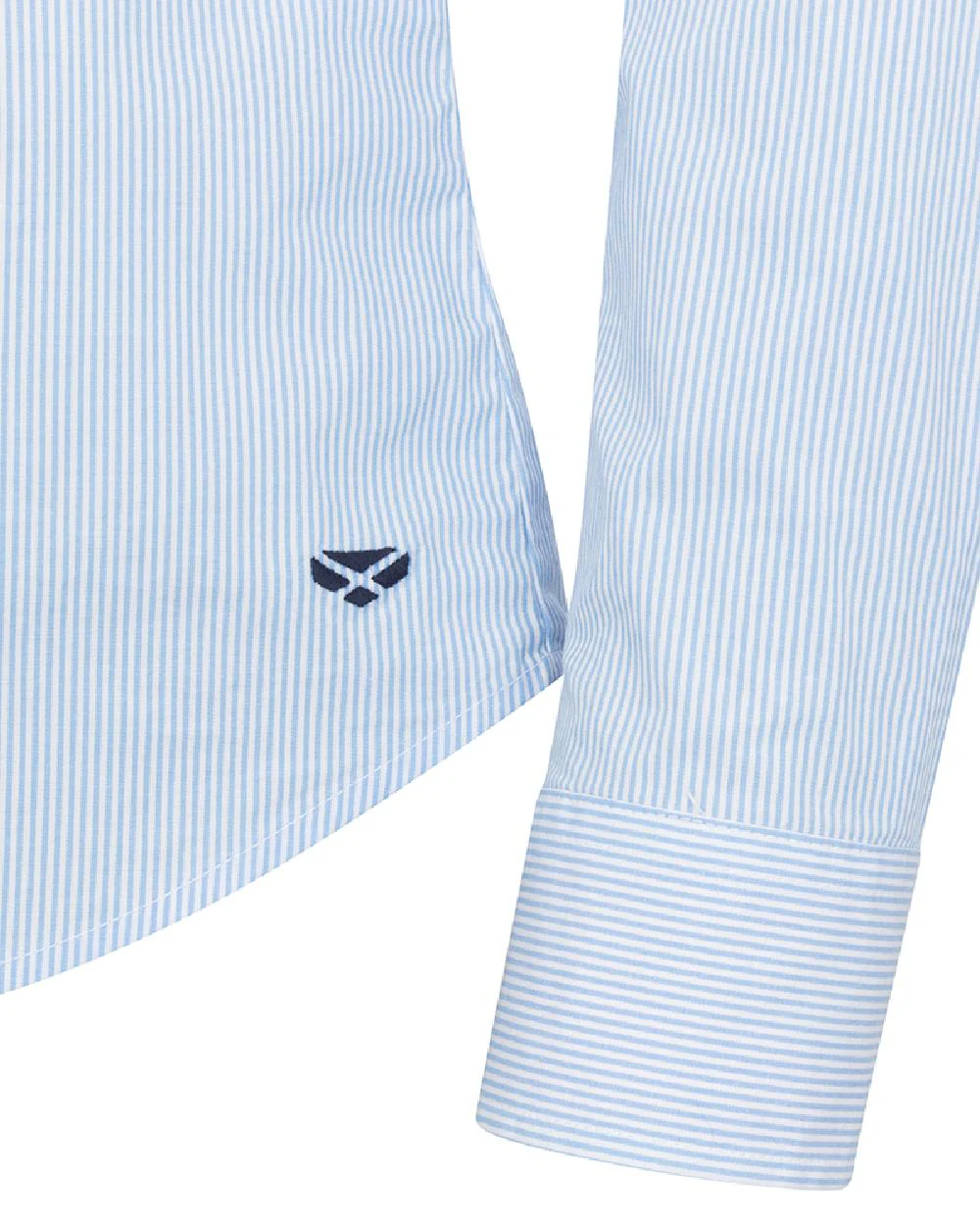 Hoggs of Fife Womens Ingliston Stretch Stripe Shirt - Image 3