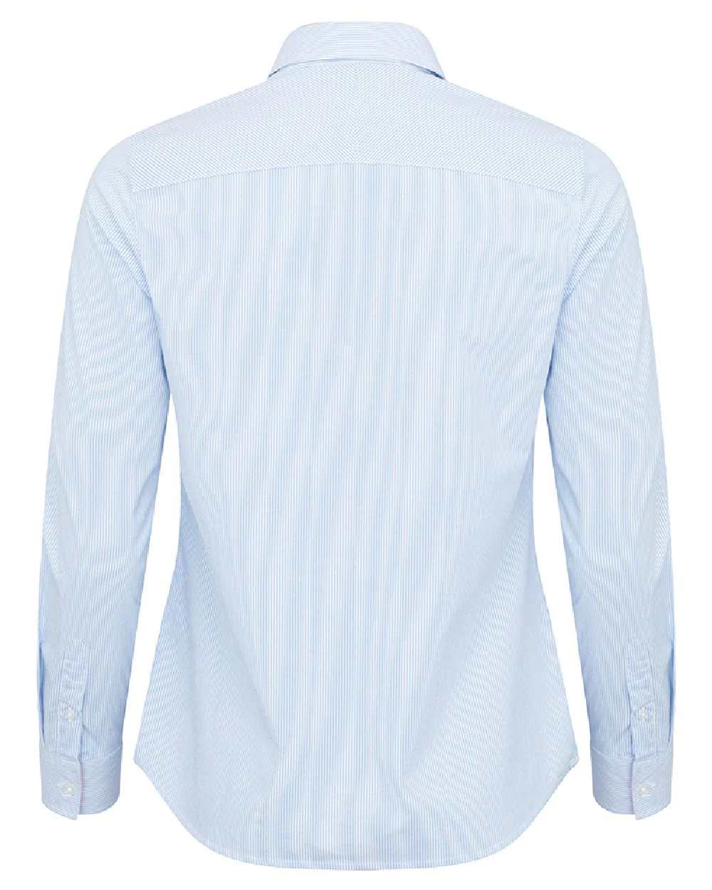 Hoggs of Fife Womens Ingliston Stretch Stripe Shirt - Image 4
