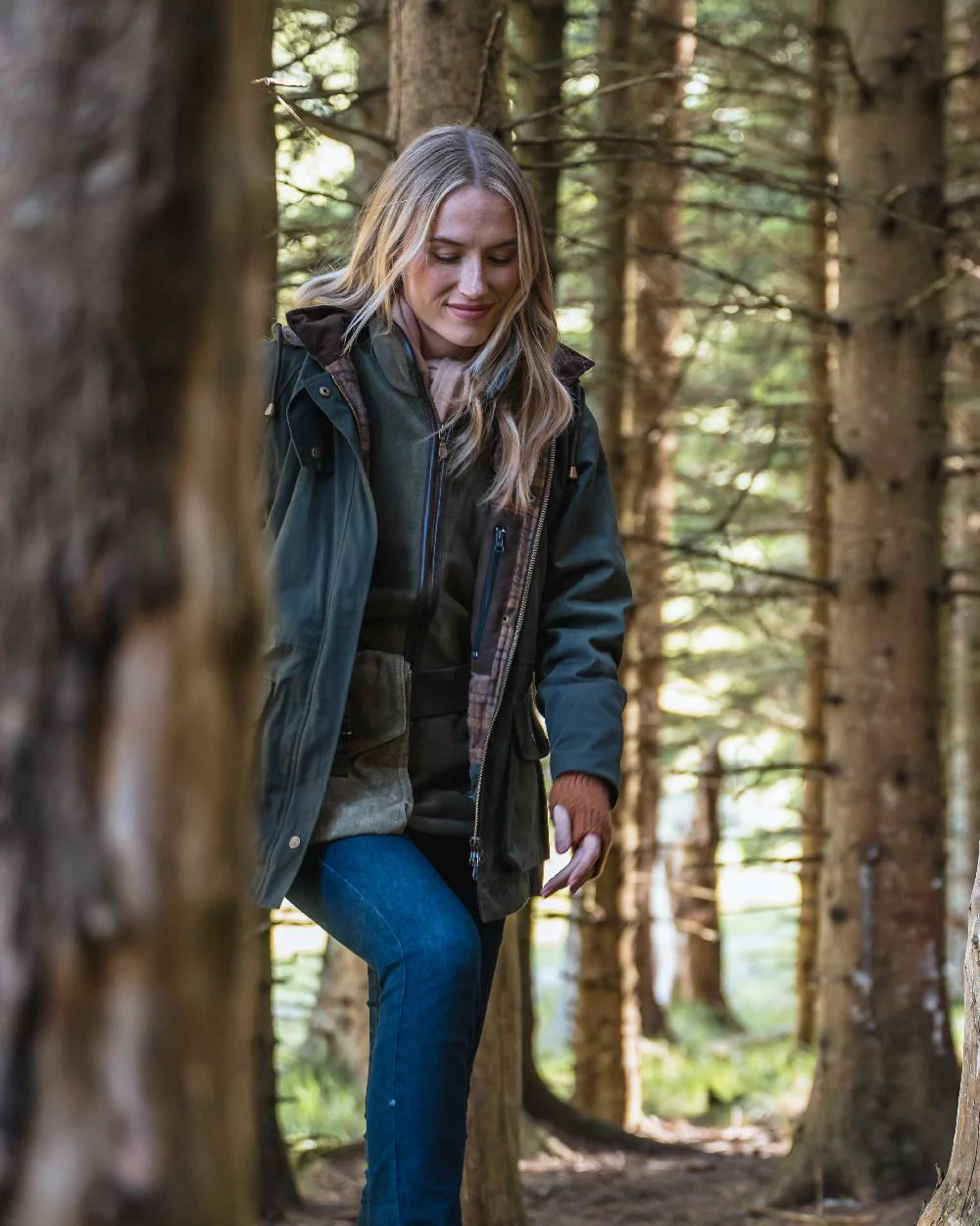 Hoggs of Fife Womens Kelso Waterproof Waxed Jacket - Image 4