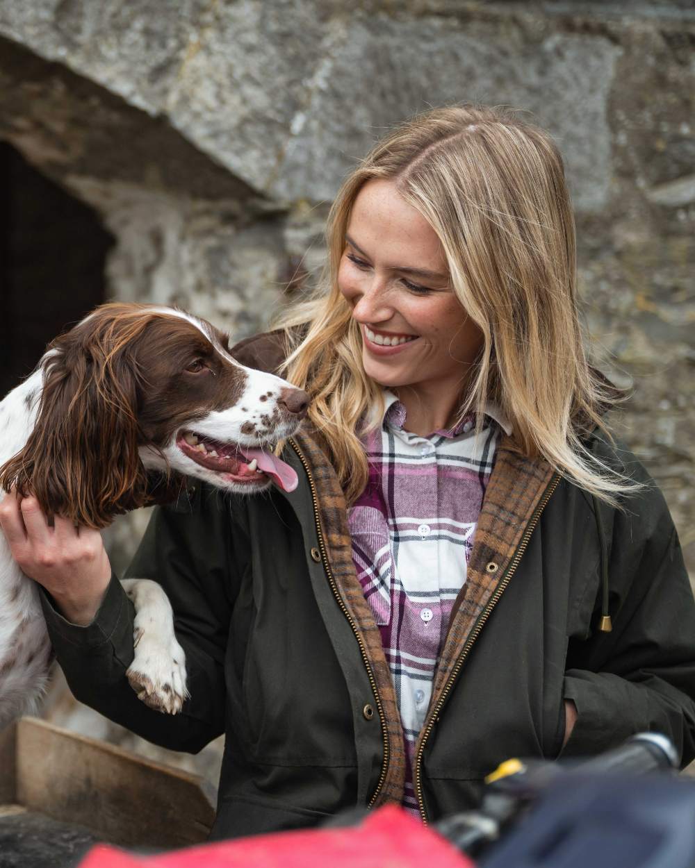 Hoggs of Fife Womens Kelso Waterproof Waxed Jacket - Image 5
