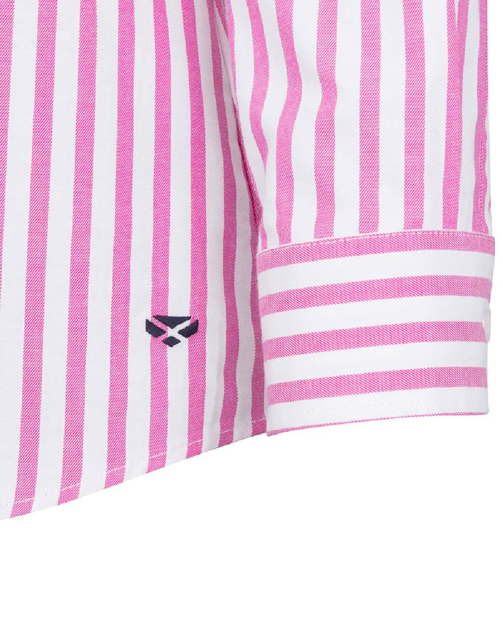 Hoggs of Fife Womens Sophia Oversized Stripe Shirt - Image 4