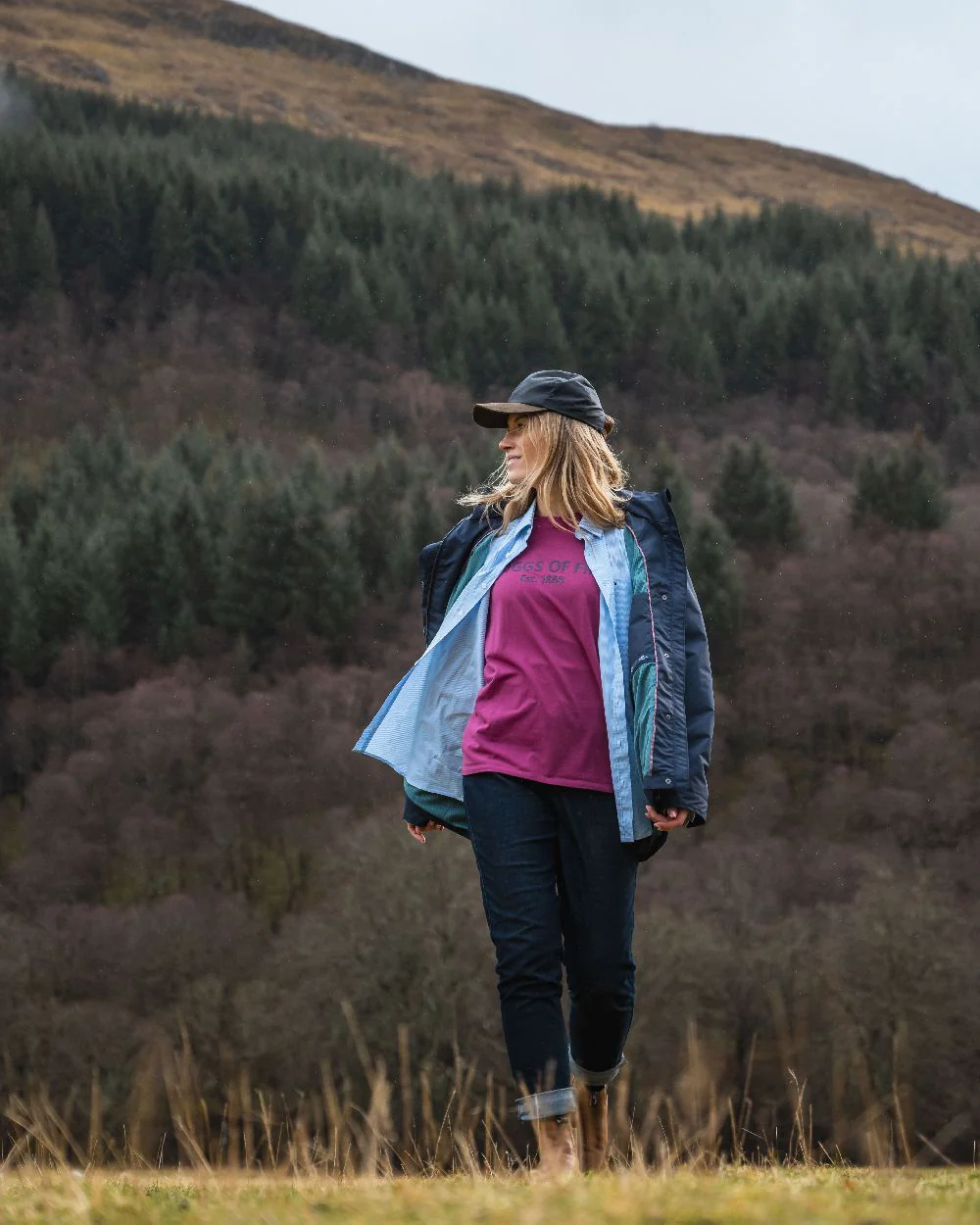 Hoggs of Fife Womens Stella Printed T-Shirt - Image 4
