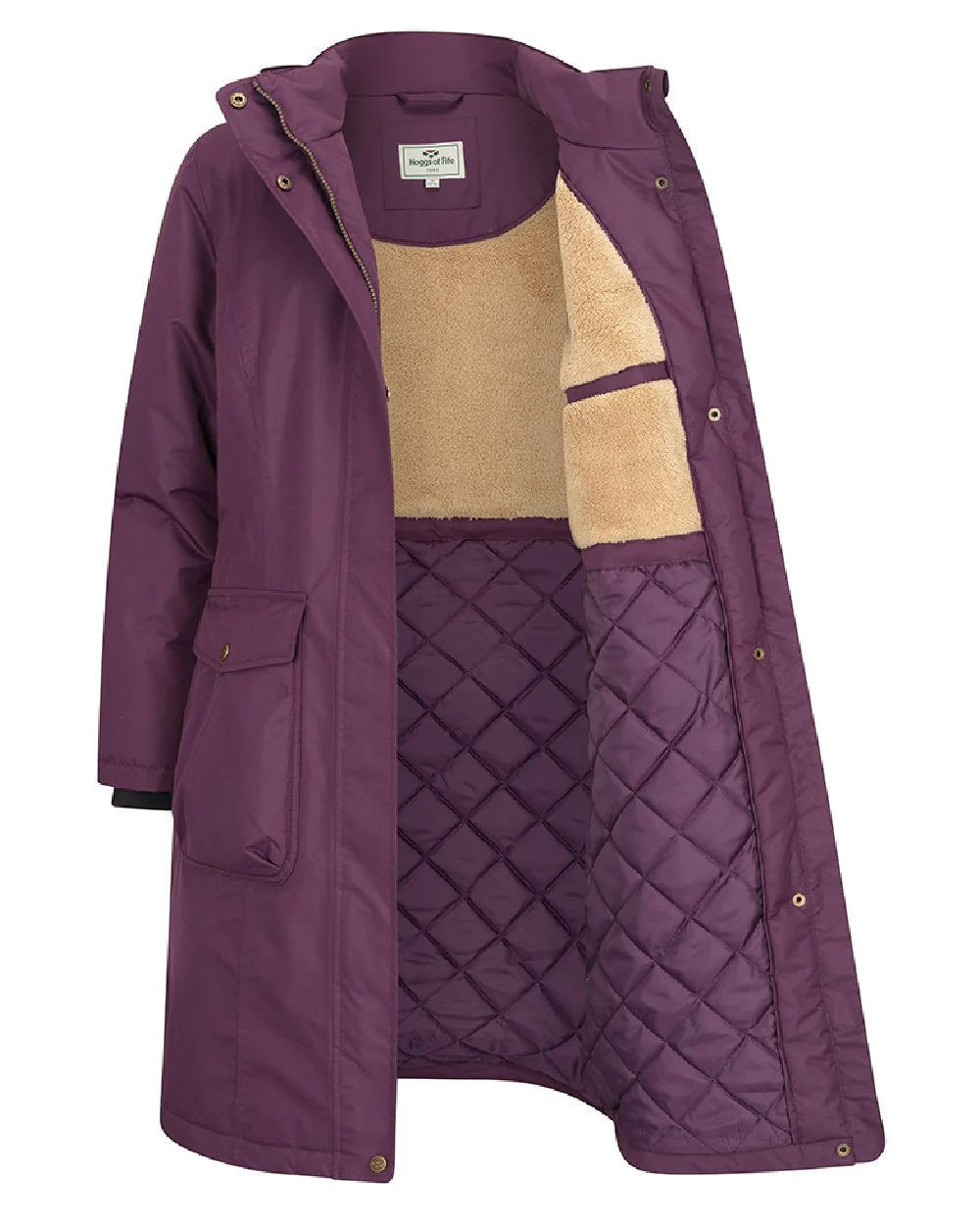 Hoggs of Fife Womens Walker Long Coat - Image 21