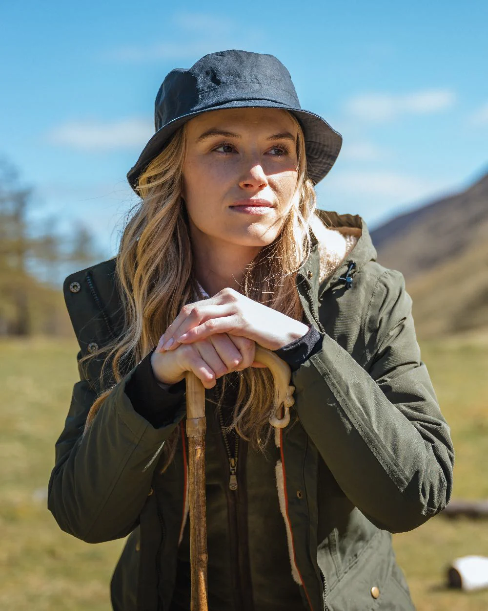 Hoggs of Fife Womens Walker Long Coat - Image 6