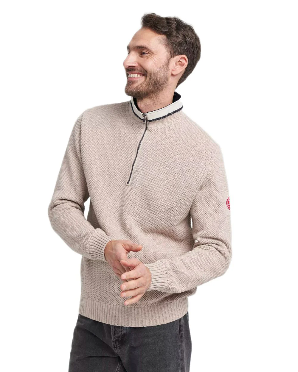 Holebrook Mens Classic Knitted Windproof Sweater - Image 11
